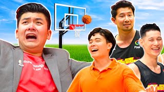 When Asian kids play basketball | Ft. Simu Liu, Jeremy Lin, Uncle Roger