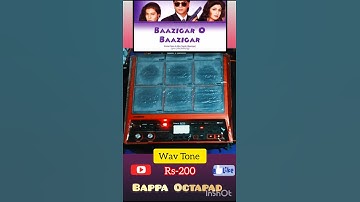 Baazigar O Baazigar  Kumar Sanu | Alka Yagnik Vst-Wav Tone (Rs-200) Spd SX Pad/SPD Sx pro