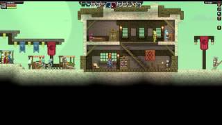 Starbound - Avian Village Runthrough