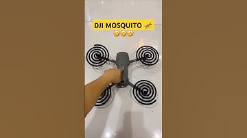 Dji Drone Has Now Mosquito Coils As Propellers 🤡 #dji #funny #shorts #shortsfeed #viralshorts #drone