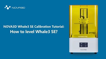 NOVA3D Whale3 SE Calibration Tutorial: How to level Whale3 SE?