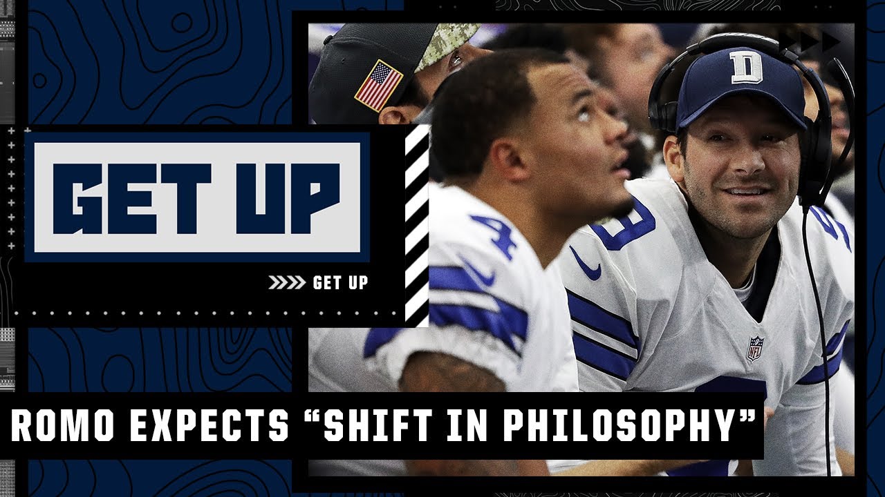 Tony Romo expects a 'shift in philosophy' for the Cowboys next season | Get Up