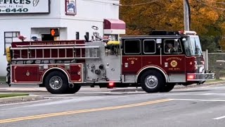 Holtsville FD Responding to￼ Vehicle fire￼