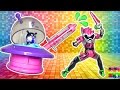 アンパンマン スライム注射 仮面ライダーエグゼイド しゅつどう前にキュウレンオー バイキンマンとバトル！宇宙戦隊キュウレンジャー ドラえもん 四次元ポケット 戦いごっこ 戦闘 おもちゃアニメ
