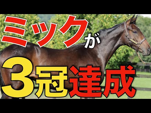 【22年ぶり】ミックファイアが文句なしの無敗3冠達成！ラストイヤーに伝説作った。