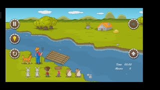 Level 13 - River Crossing IQ Logic Puzzles screenshot 2