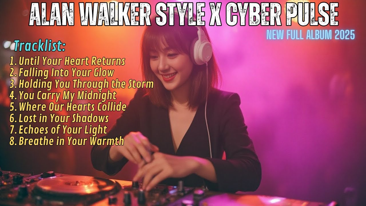 AlanWalker X Cyber || FALLING INTO YOUR GLOW || Atmospheric EDM