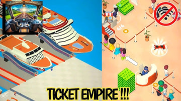 🎟 TICKET EMPIRE: TRANSPORT IDLE 🚢 GAMES ANDROID/IOS [GAMEPLAY WALKTROUGH] PART #2