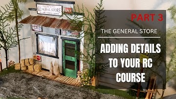 1/24th Scale Indoor Rock Crawler Course Details-The General Store Build
