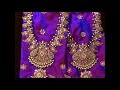 Latest jewellery design aari embroidery blouses grand work blouses bridal work blouses