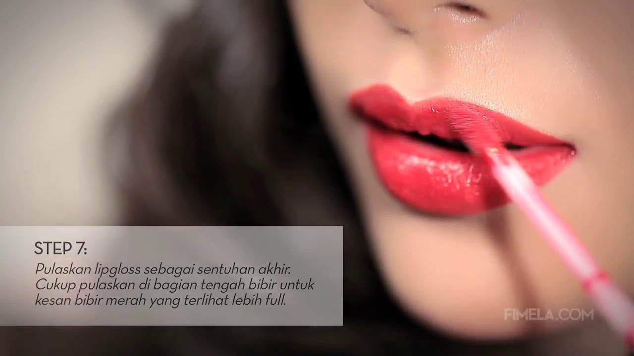 BEAUTY VIDEO Tips Lipstik Merah Tak Mudah Luntur YouTube