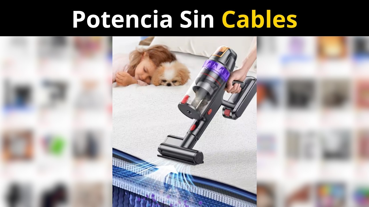 Aspiradora inalámbrica BUTURE VC90 600W 65KPA con batería extraíble - AliExpress