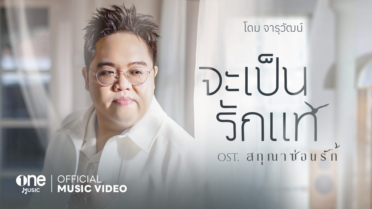 ปกเพลง จะเป็นรักแท้ (Ost. สกุณาซ่อนรัก) — DOME JARUWAT