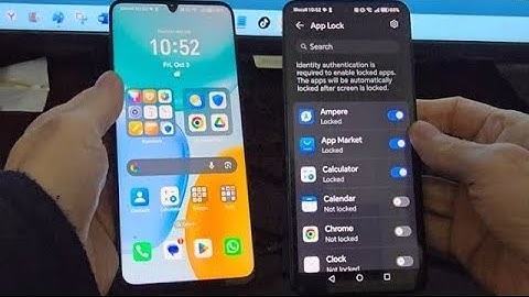 How to lock apps on Honor X5c Plus | Honor X5c lock apps settings Plus