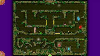 Fireboy and Watergirl The Forest Temple level 20 speedrun by Thing_wof and K1ngPolar