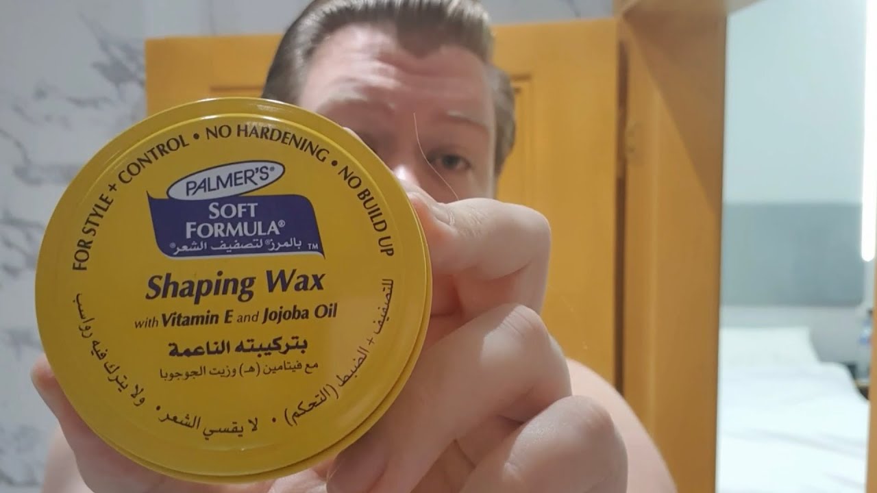 Frisur mit Palmer's Shaping Wax