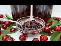 ОЧЕНЬ ВКУСНОЕ ВИШНЕВОЕ ВАРЕНЬЕ С ЦЕЛЫМИ ЯГОДАМИ НА ЗИМУ / Cherry Jam Recipe