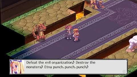 Disgaea PC - Flonne singing Detective Etna theme