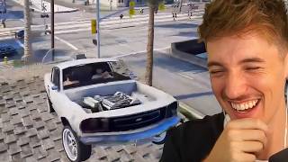 Ellum Reacts to the Funniest NoPixel Glitches