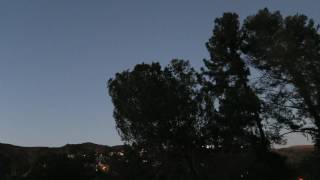 International Space Station ISS Flyover 9-30-16 Glendale, CA