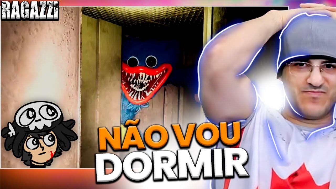 HOJE EU NÃO DURMO, SÉRIO! | POPPY PLAYTIME COM O SAIKO •COMIC•