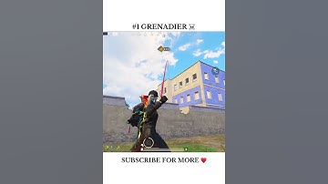 Bgmi no 1 grenadier  #bgmi #shorts #pubg
