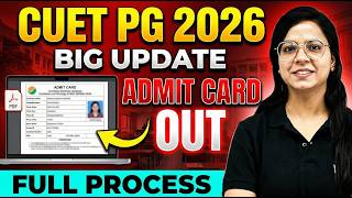 CUET PG Admit Card 2026 OUT | CUET PG 2026 Admit Card Download | How To Check Your Admit Card | PW