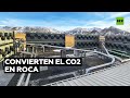 Una instalación de Islandia convierte las emisiones de CO2 en roca