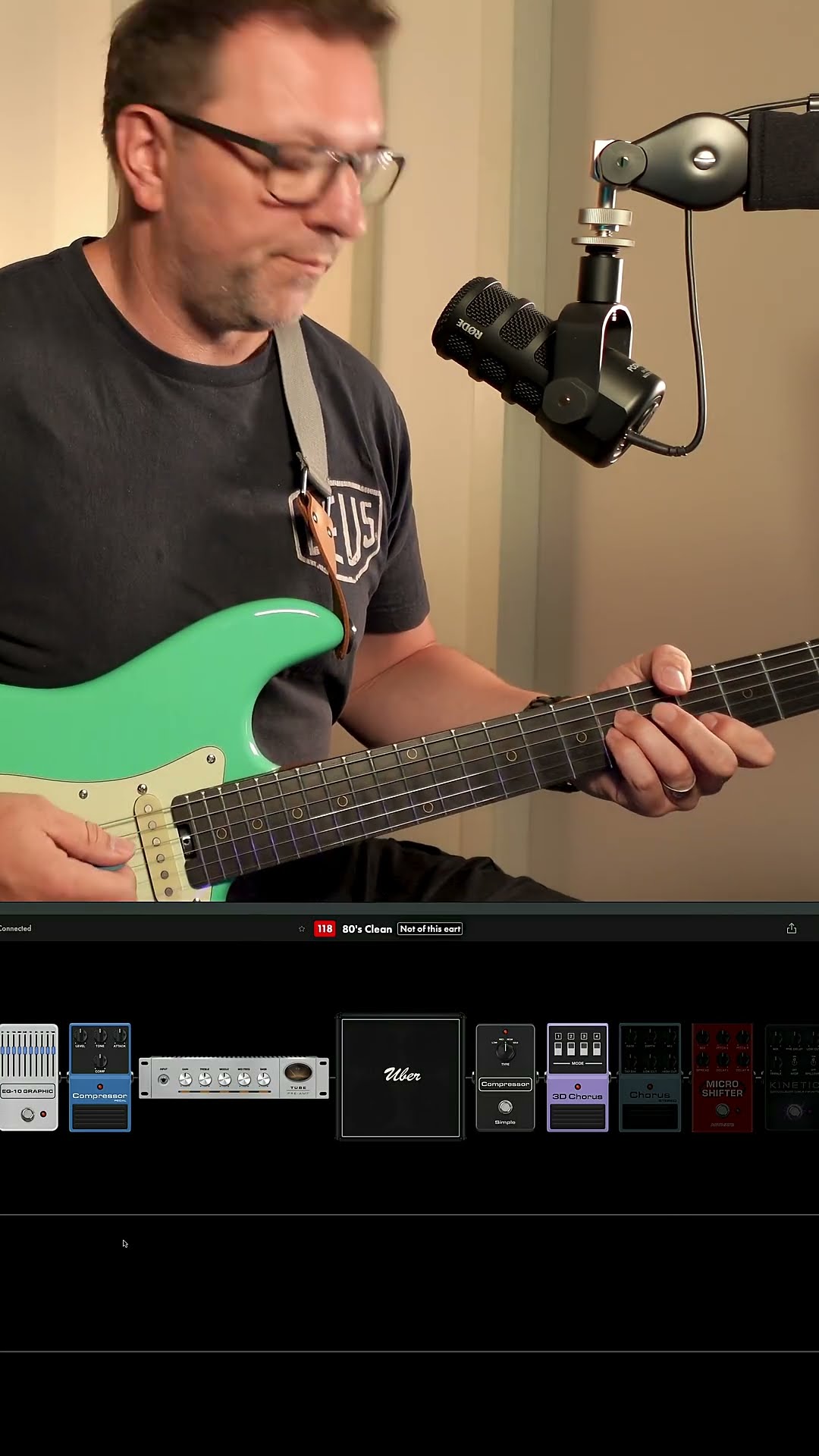 Creating Joe Satriani's Not Of This Earth clean tone with the Tone