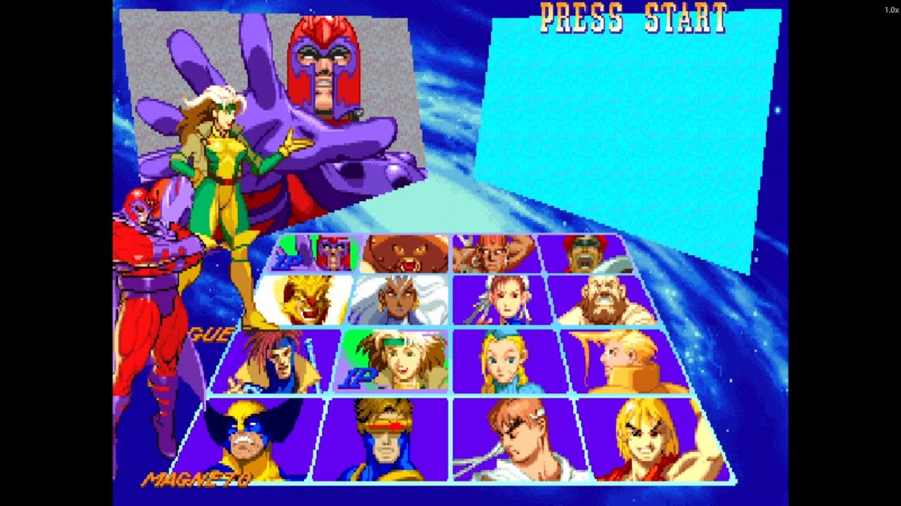 Rogue & Magneto – Power Duo from the X-Men! | X-Men vs Street Fighter