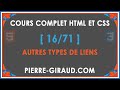 Cours complet html et css 1671  autres types de liens html