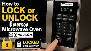 How to Turn On or Off Child Lock on Any Emerson Microwave Oven