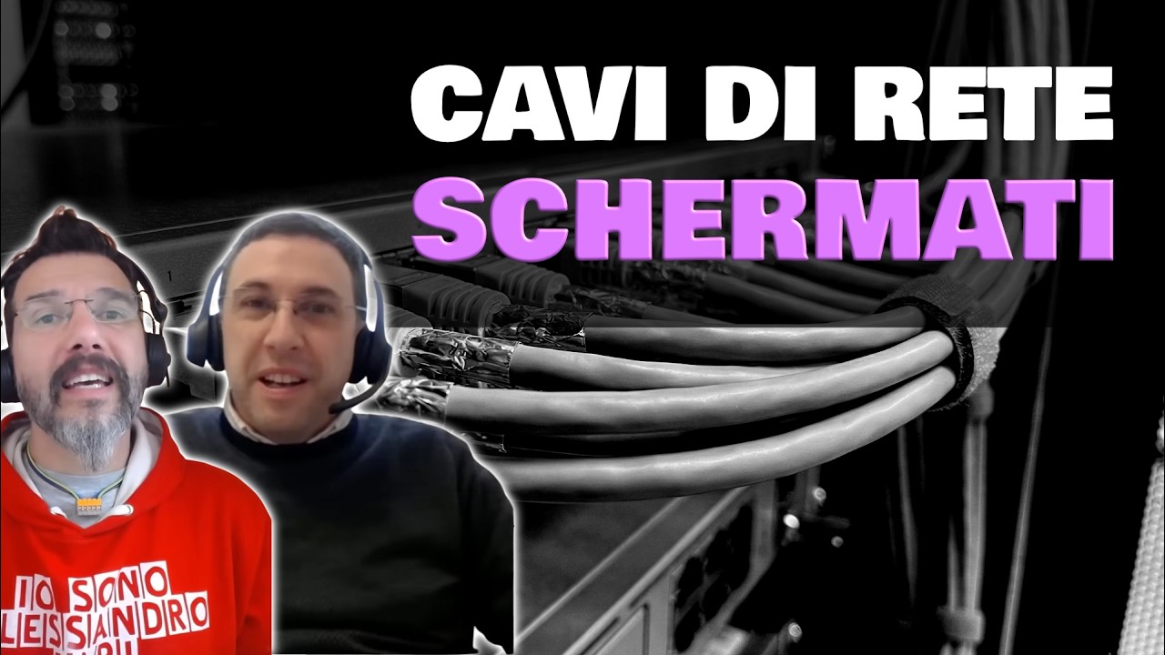 Cavi di rete schermati: come metterli a terra nel modo corretto