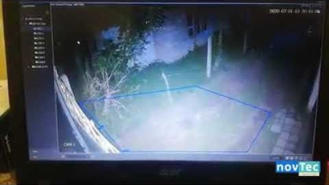 Dahua AI Tripwire human detection