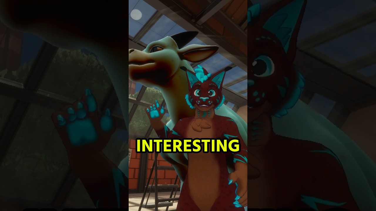 it ALWAYS HAPPENS!! #Furry #VRChat #Furries #VRC #Shorts