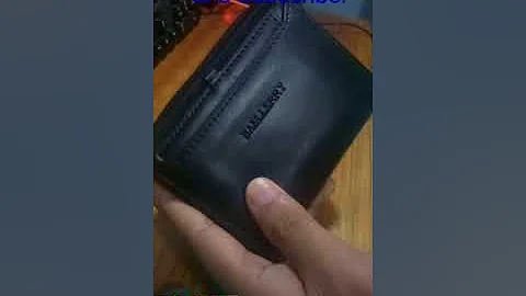 LAZADA: Unboxing Affordable Wallet for Men