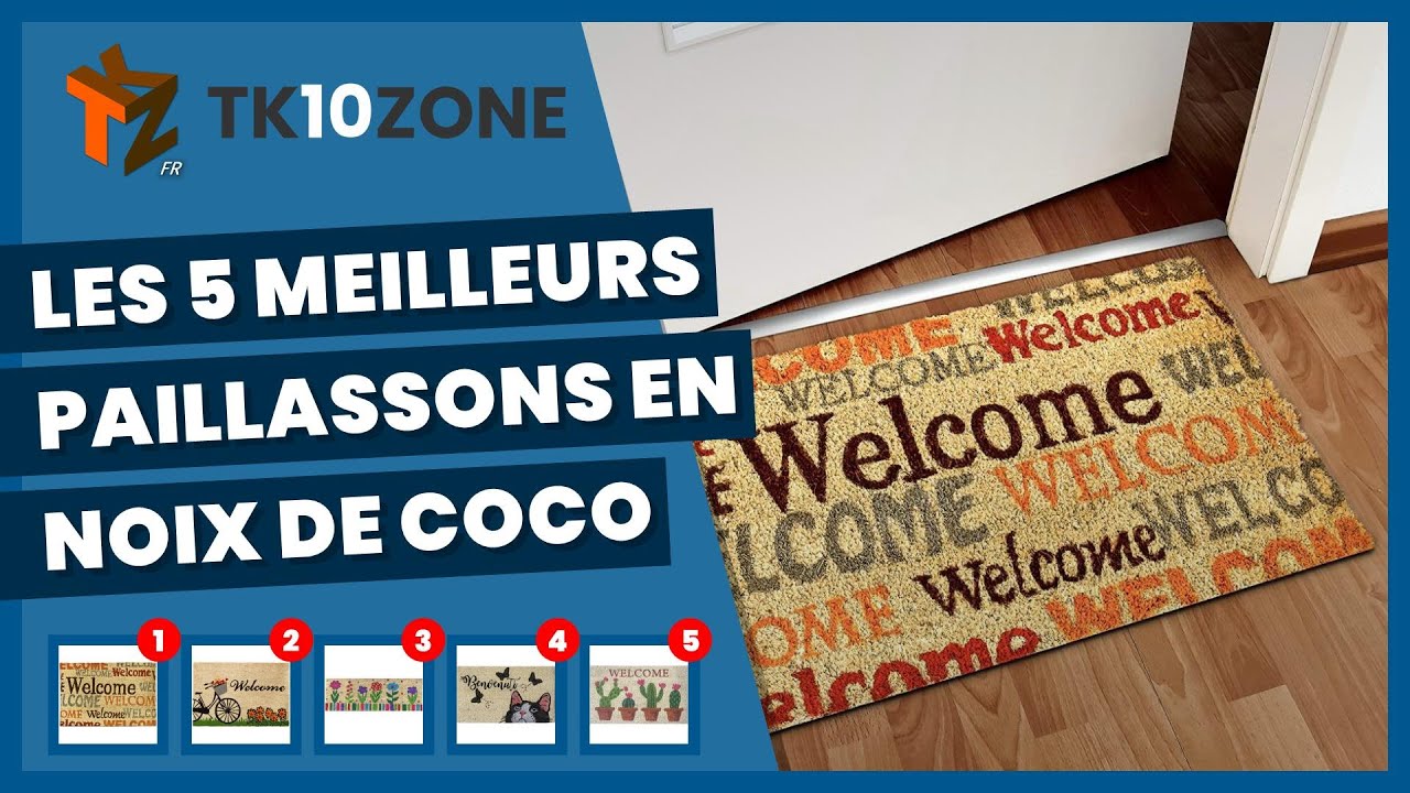Les 5 meilleurs paillassons en noix de coco pour l'intérieur et l'extérieur