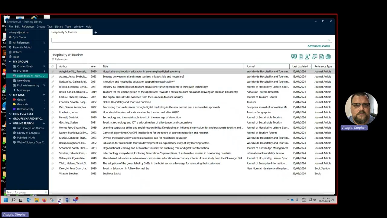EndNote 21 Basics - YouTube