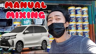 #URETHANE #MANUALMIXING TOYOTA AVANZA screenshot 1