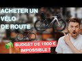 Quel Vélo de Route Acheter avec 1000 € ? Le Guide Ultime 2026 !