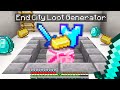 Minecraft Bedwars but I secretly have an END CITY GENERATOR...?