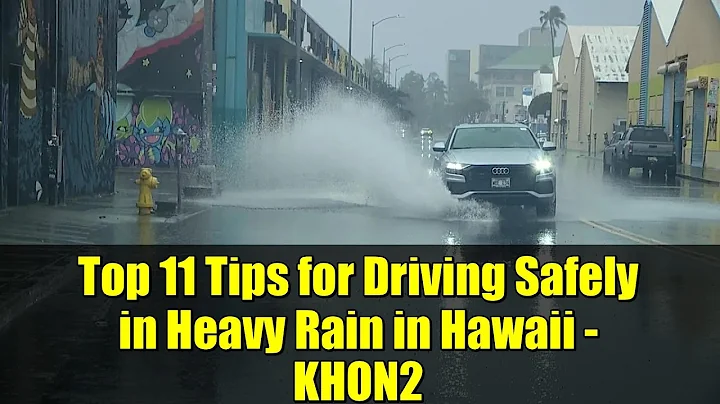 Top 11 Tips for Driving Safely in Heavy Rain in Hawaii - KHON2