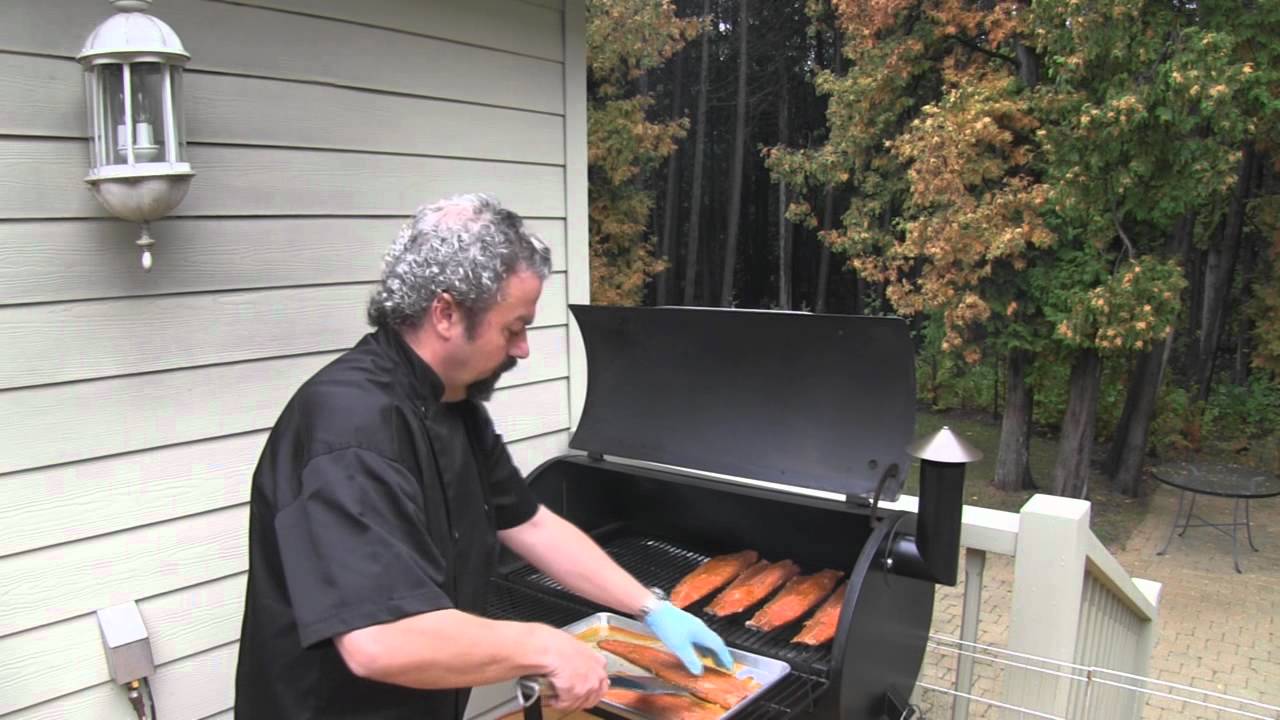 Teriyaki Marinated Smoked Trout