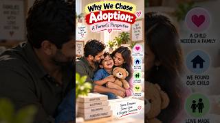 Why We Chose Adoption: A Parent's Perspective 👶❤️ #AdoptionStories #AdoptionJourney #Family