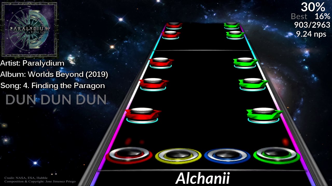 Drum Charts // "Finding the Paragon" by Paralydium