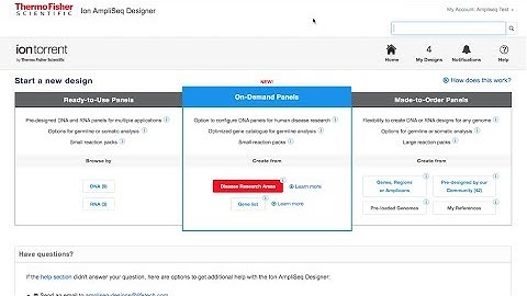 Design a Gene Panel Starting With A Pre-designed AmpliSeq Panel  - AmpliSeq Designer Ep #5