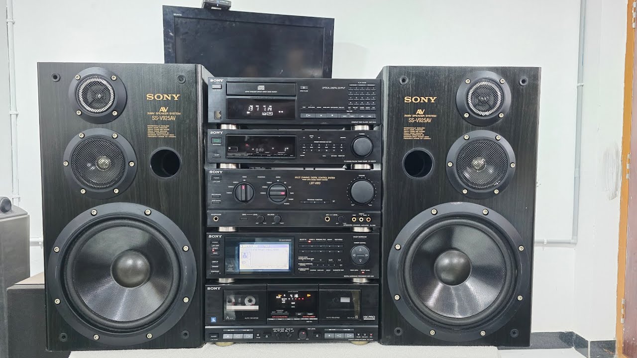 SONY Stereo Rack System With 10inch Speaker LBT-V810/For Sale