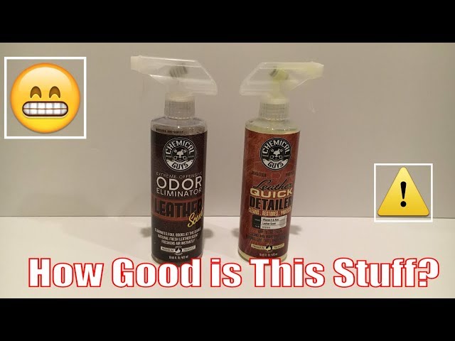 Chemical Guys interior Detailing Product Review 