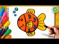 Dibuja un PEZ conmigo ???? | Tutorial • Paso a Paso ✅