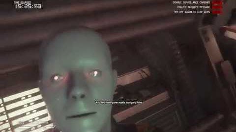 Alien Isolation DLC The Package Ricardo Survivor Mode - PC (2014) Windows 10 Gameplay